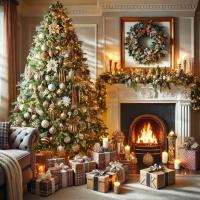 Piedalies.lv - Holiday Magic in Home with BalsamHill Realistic Décor