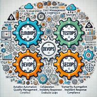 Piedalies.lv - CloudOps vs DevOps vs TestOps vs SecOps - Comparison and Differences